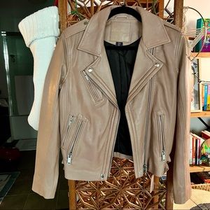 NWOT AMARYLLIS Leather Moto Jacket - M
